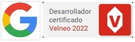 Certificado profesional de Soporte de Tecnologías de la Información de Google y  desarrolador certificado velneo 2022