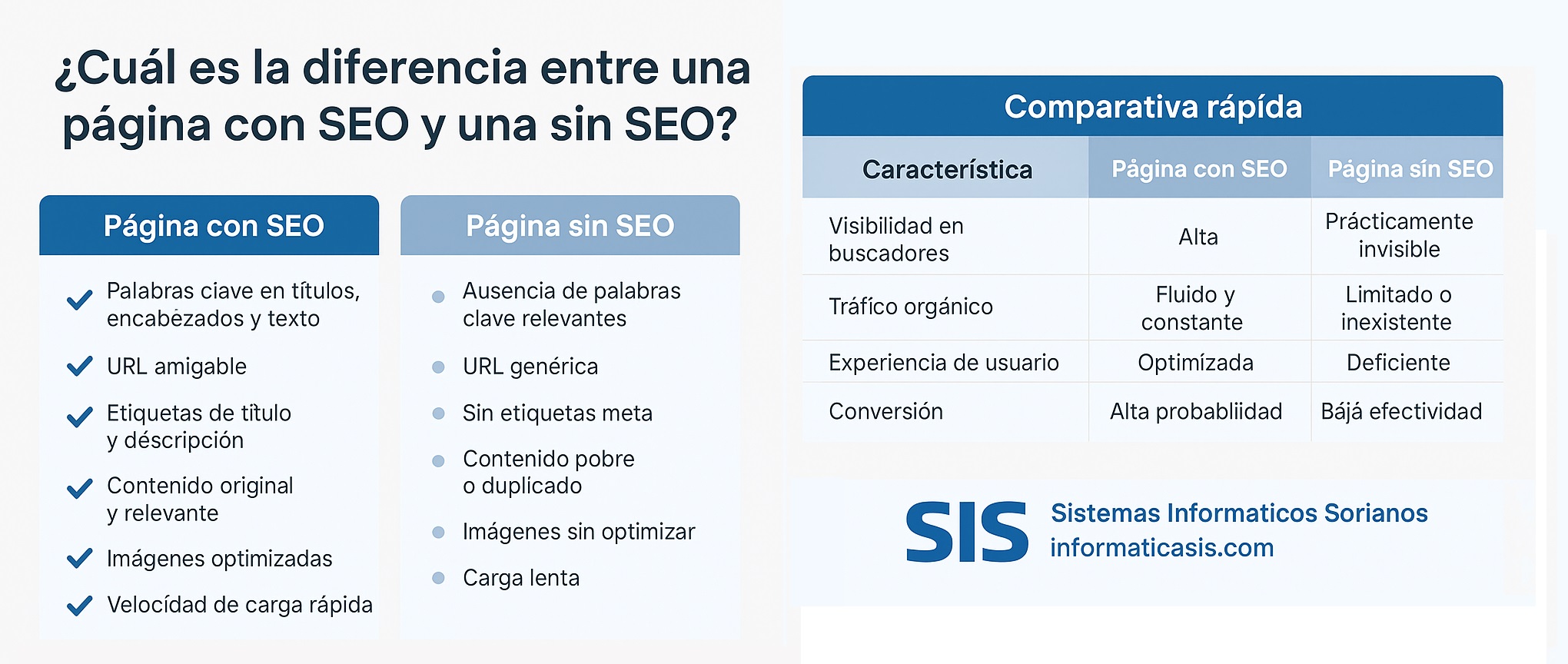 seo informaticasis texto